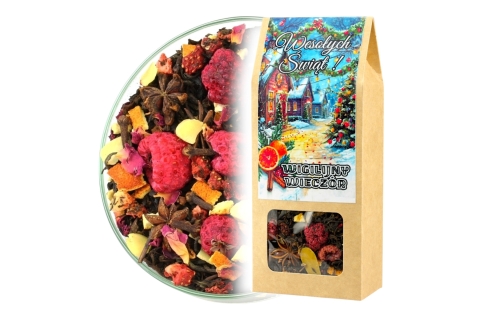 Herbata Czarna Rozgrzewająca WIGILIJNY WIECZÓR (KT) (50g) Ciepłe Nuty Przypraw